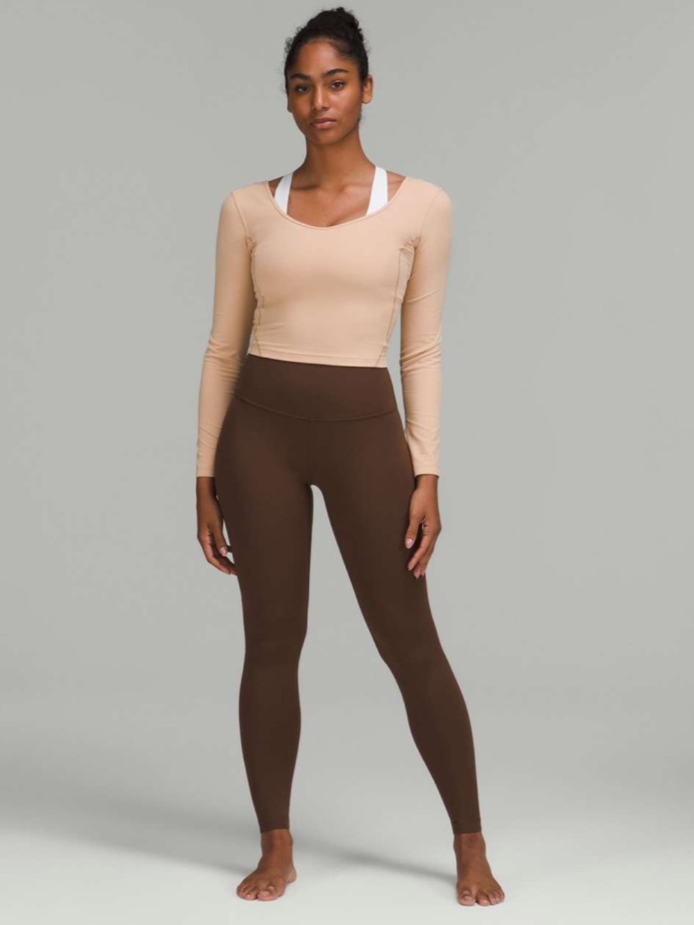 Lululemon Align High Rise Pant 28”in Java size 4